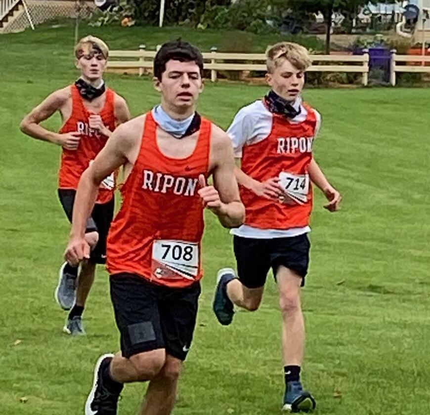 Ripon High School Cross Country at Kewaskum Triangular-3